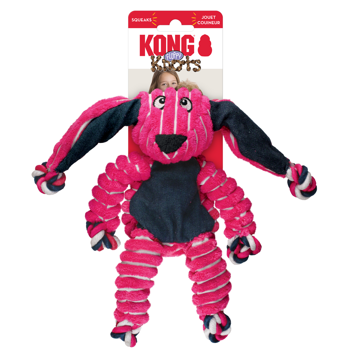 🐰 KONG Floppy Knots Bunny