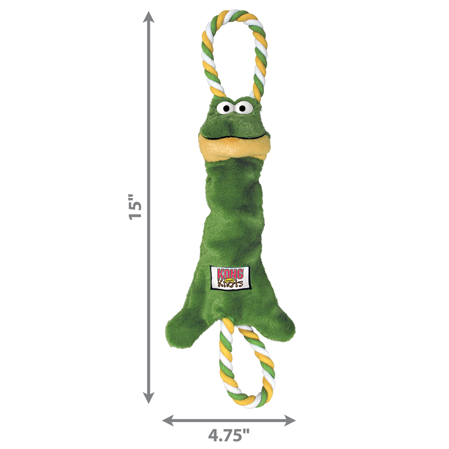 KONG Tugger Knots Frog
