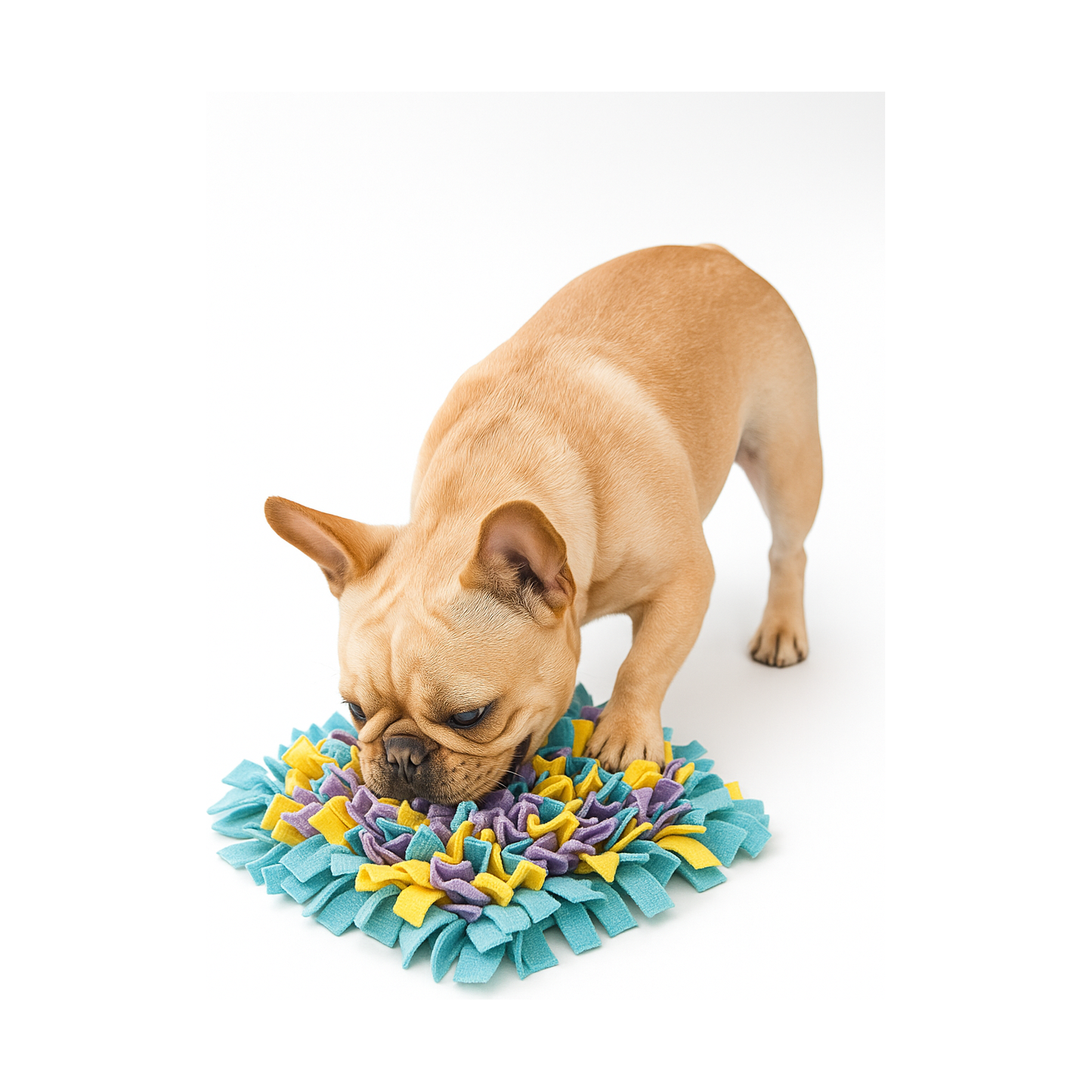 🧠 Alfombra Olfativa para Perros 35 x 35 cm | Estimulación y Diversión en Cada Búsqueda