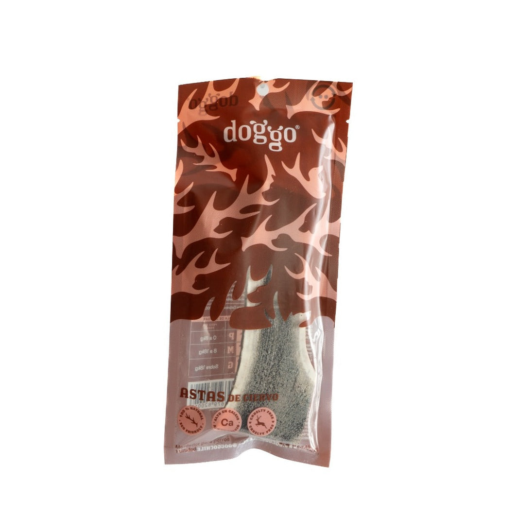 Mordedor Natural de Asta de Ciervo Doggo – Talla M (8 a 18 kg)