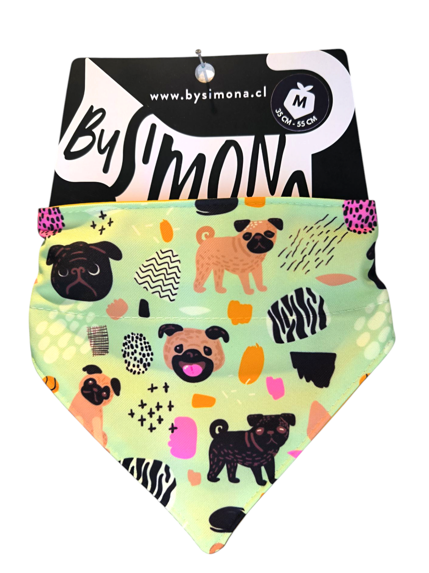 Bandana “Green Pug” By Simona