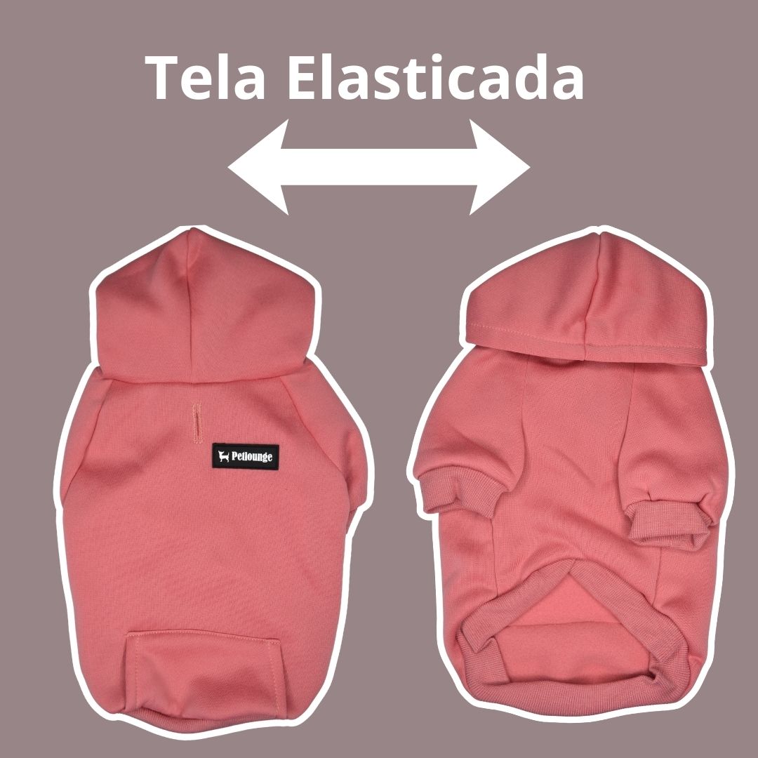 Hoodie Térmico para Mascotas Rosado