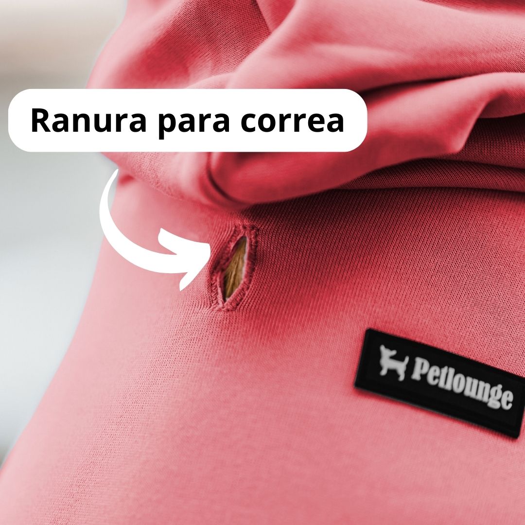 Hoodie Térmico para Mascotas Rosado