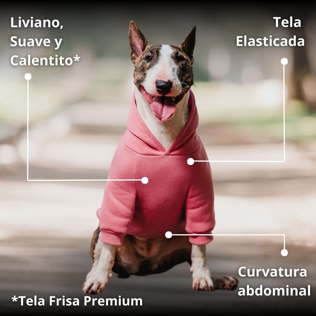 Hoodie Térmico para Mascotas Rosado