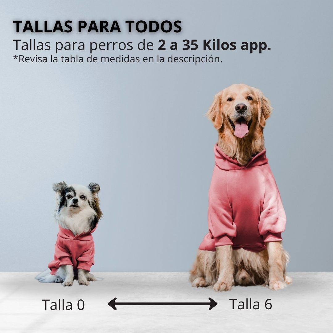 Hoodie Térmico para Mascotas Rosado