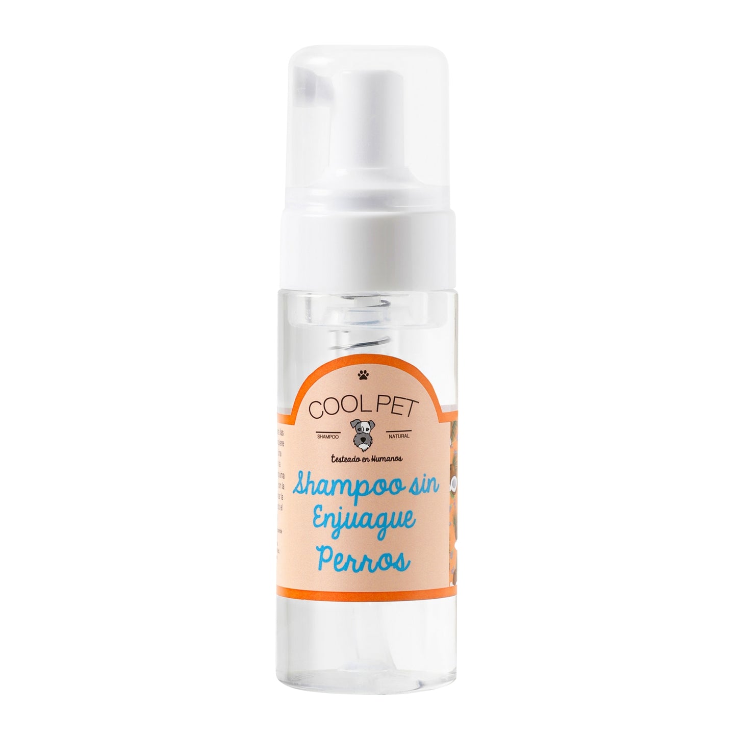 Shampoo en Espuma sin Enjuague – Limpieza Rápida y Suave (150 ml)