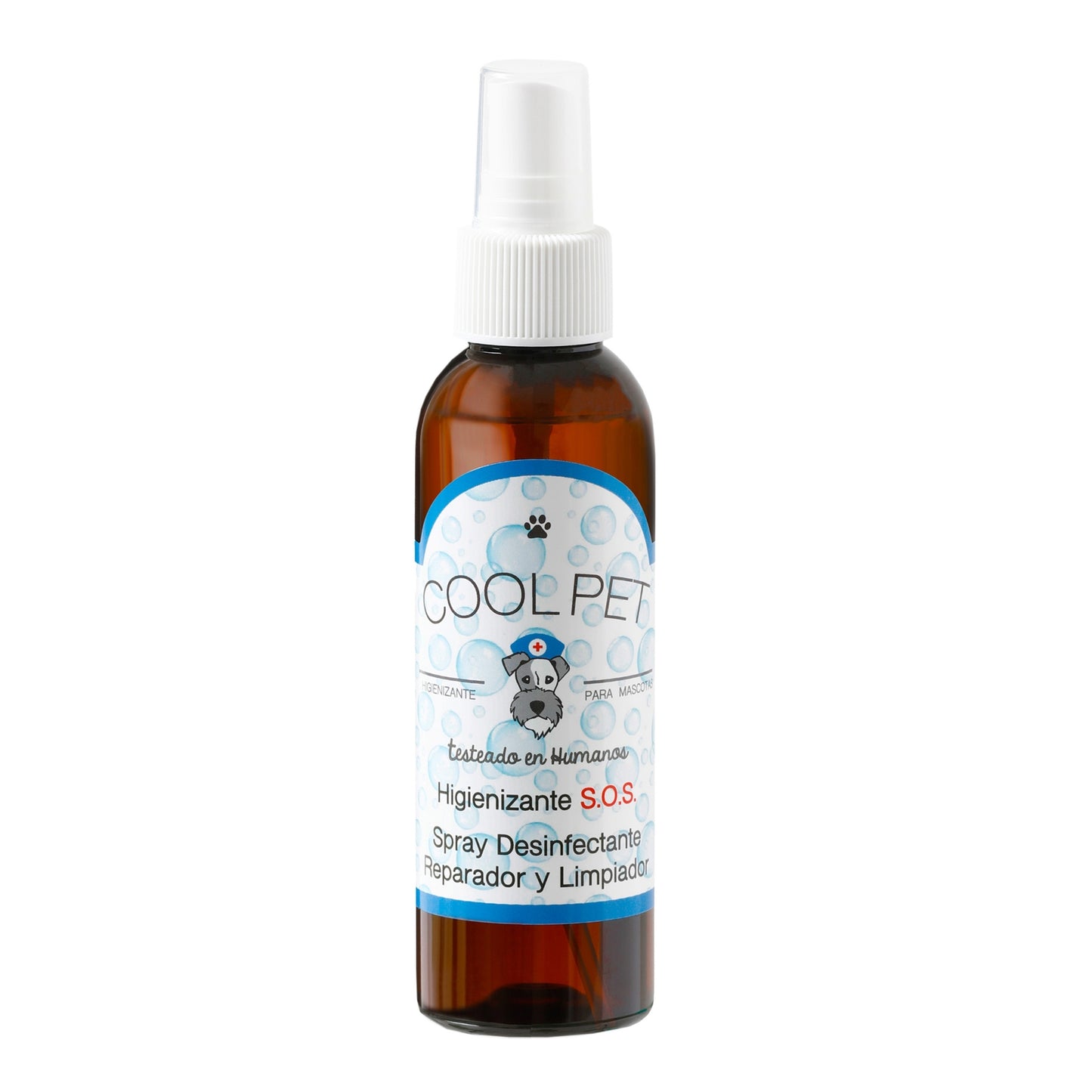 🧴 Spray Higienizante S.O.S. – Antiséptico y Desinfectante Veterinario Multiuso (150 ml)