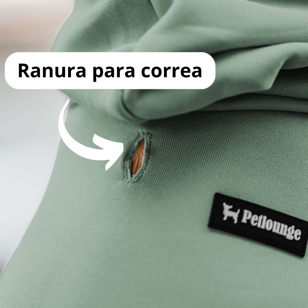 Hoodie Térmico para Mascotas Verde