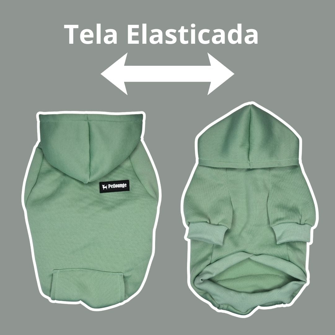 Hoodie Térmico para Mascotas Verde