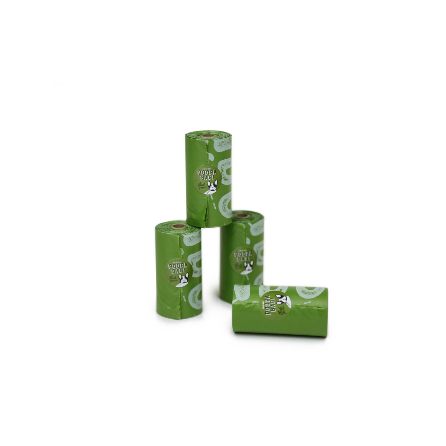 POOPA BAG! PACK 16 ROLLOS DE 15 BOLSAS 33X23 CM