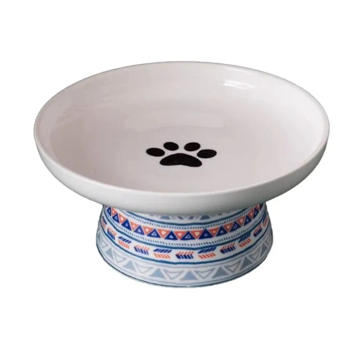 Plato Elevado de Cerámica Boho