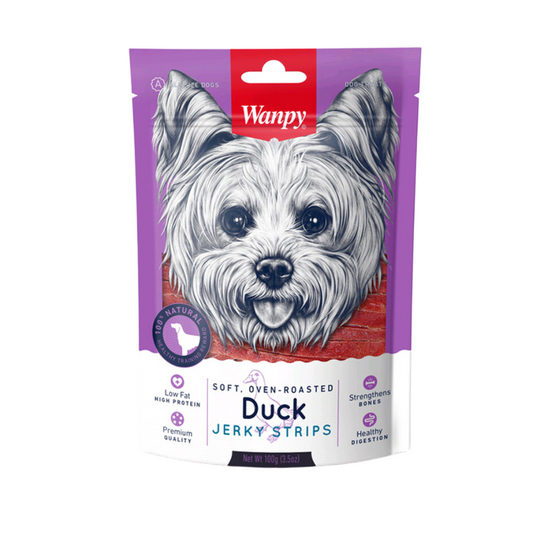 Wanpy Jerky Strips Duck