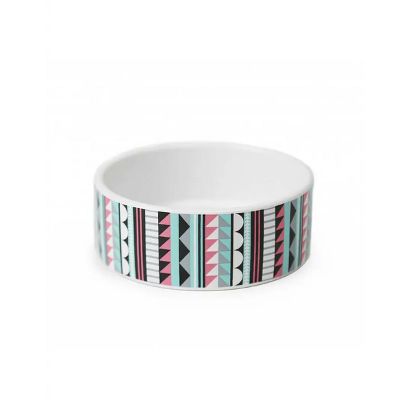 BRNX Plato de Cerámica Mosaico Celeste