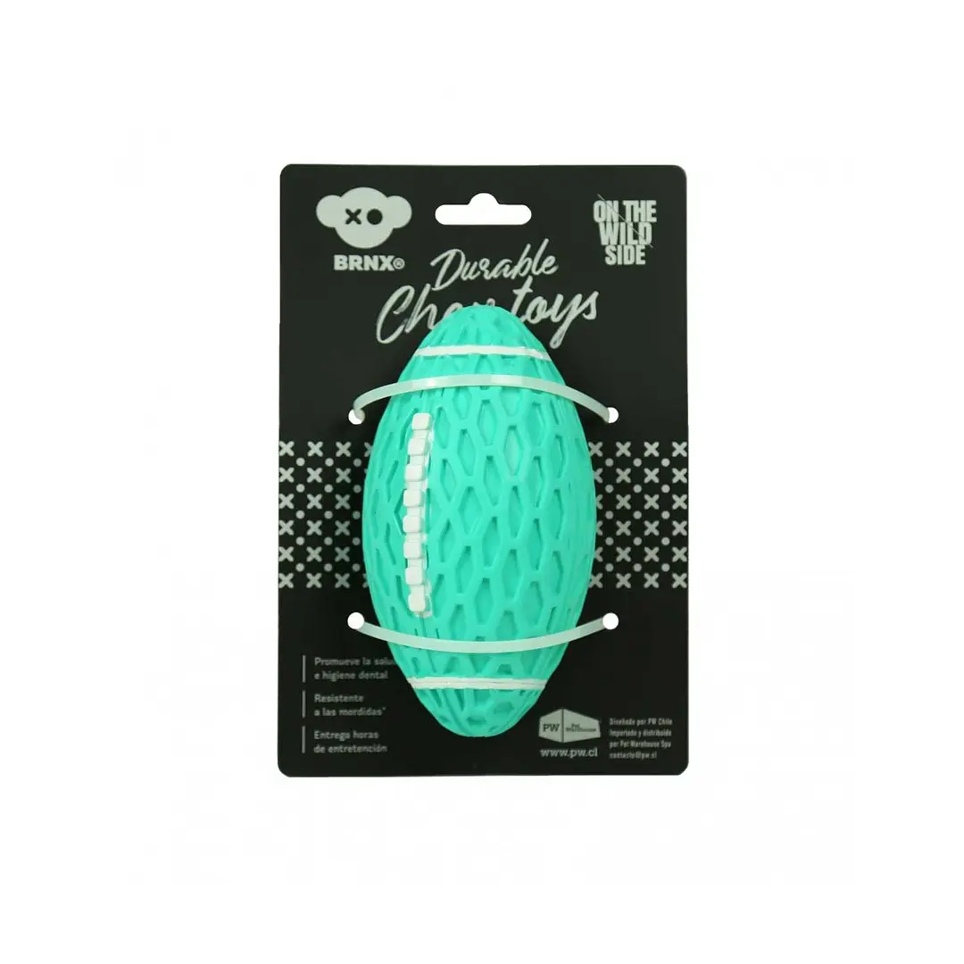 BRNX Pelota Rugby de Goma 14,5 cm