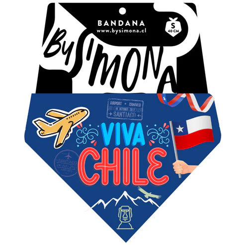Bandana con Collar “Viva Chile”