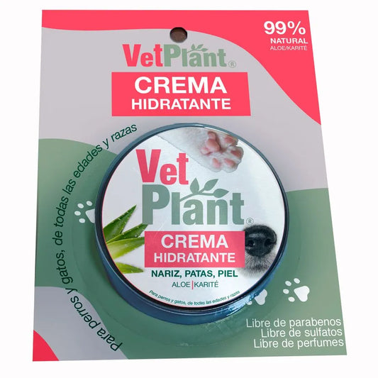 VetPlant Crema Hidratante Protectora Cuidado Natural para Nariz y Almohadillas