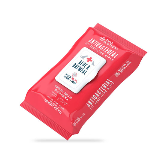 Toallitas Antibacteriales Two Brothers Aloe & Avena – 40 Unidades