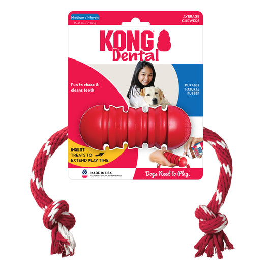 KONG DENTAL WITH ROPE
