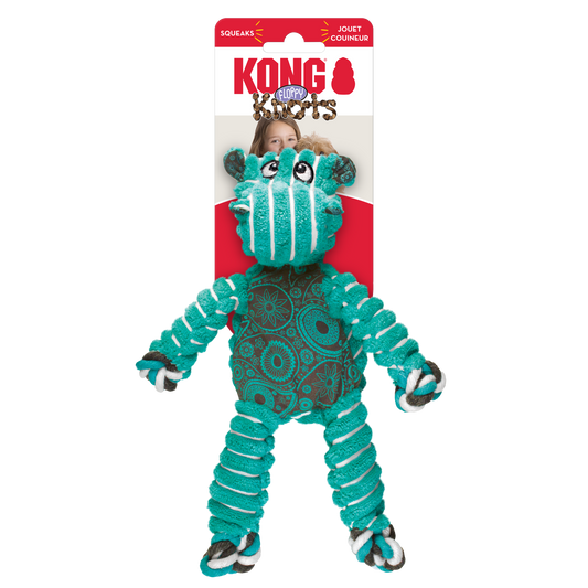 KONG Floppy Knots Hippo