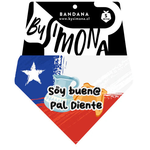 Bandana con Collar “Soy Bueno Pal Diente”
