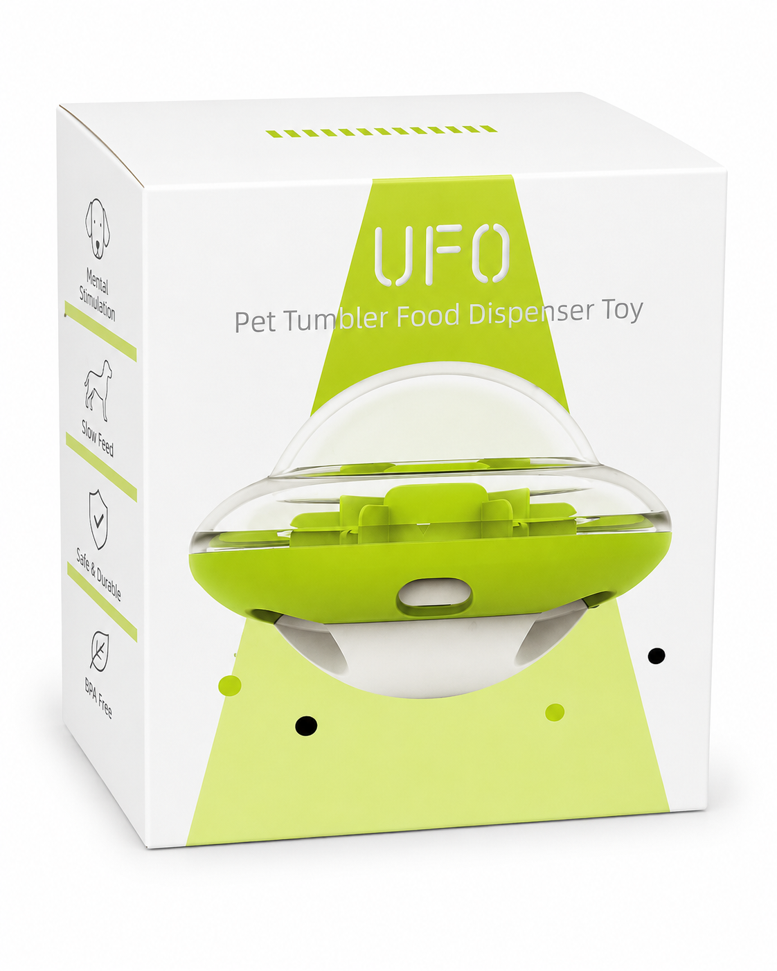Dispensador de Premios Interactivo UFO para Perros