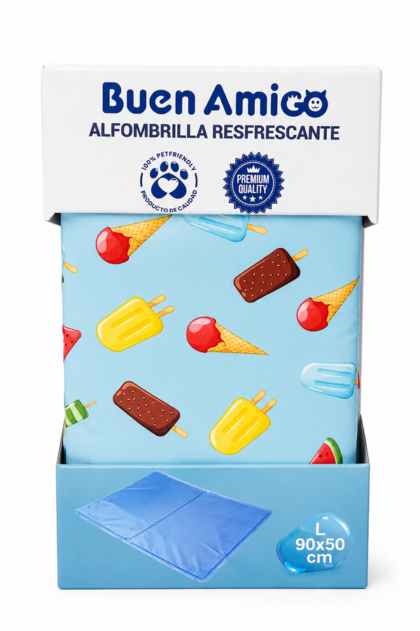 Alfombrilla Refrescante Buen Amigo L 90 × 50 cm – ¡Oferta Especial!