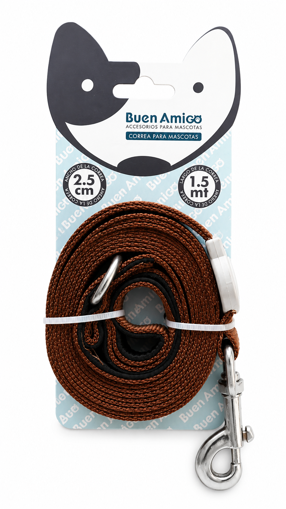 Correa para Perros Buen Amigo 2,5 cm x 150 cm