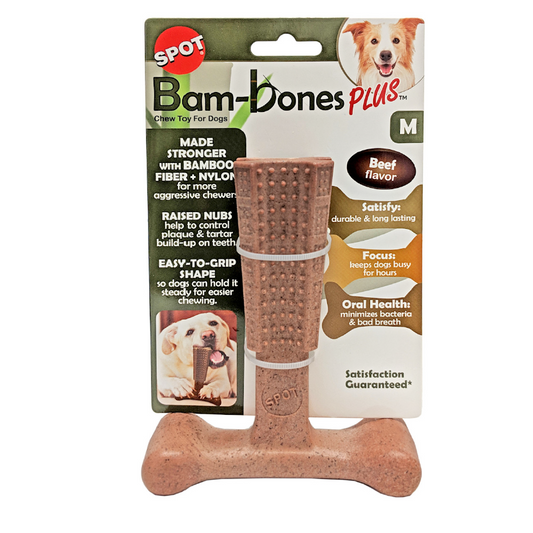 🦴 Bam-Bones Tipo T Sabor Carne Talla M
