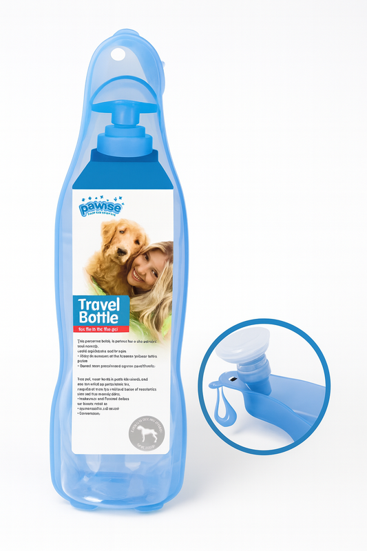 Botella Bebedero Portátil Pawise 500 ml