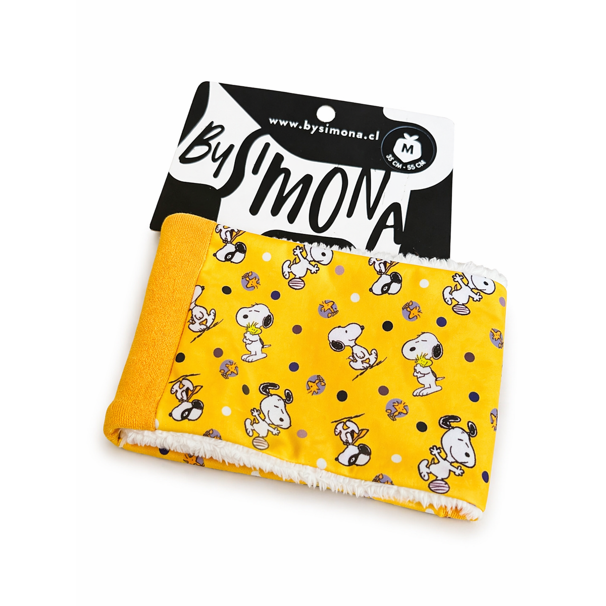 Cuello de Polar Snoopy Amarillo By Simona