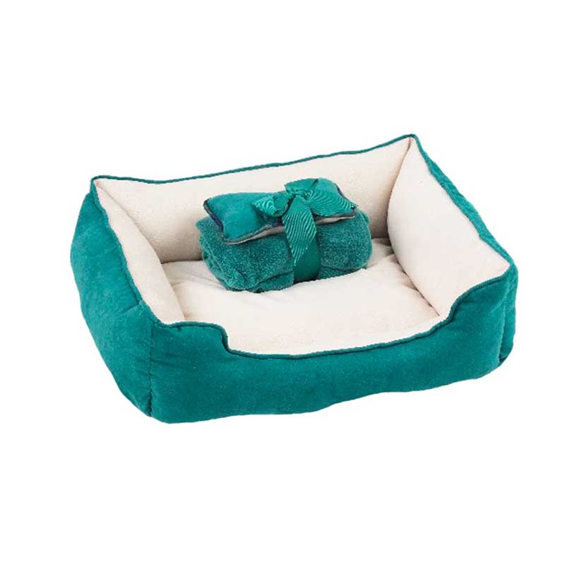 Pawise 3 en 1 Cama + Manta + Cojín