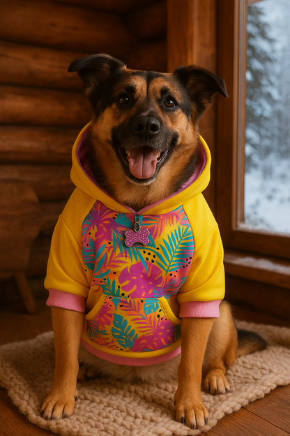 Hoodie  “Tropical Vibes” By Simona