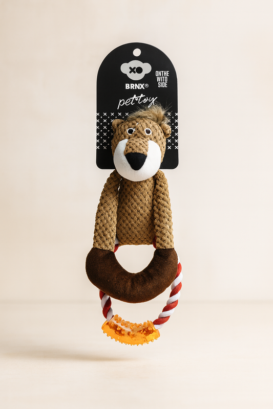 BRNX JUGUETE PLUSH CUERDA LEÓN XL