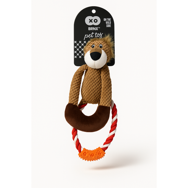 BRNX JUGUETE PLUSH CUERDA LEÓN XL
