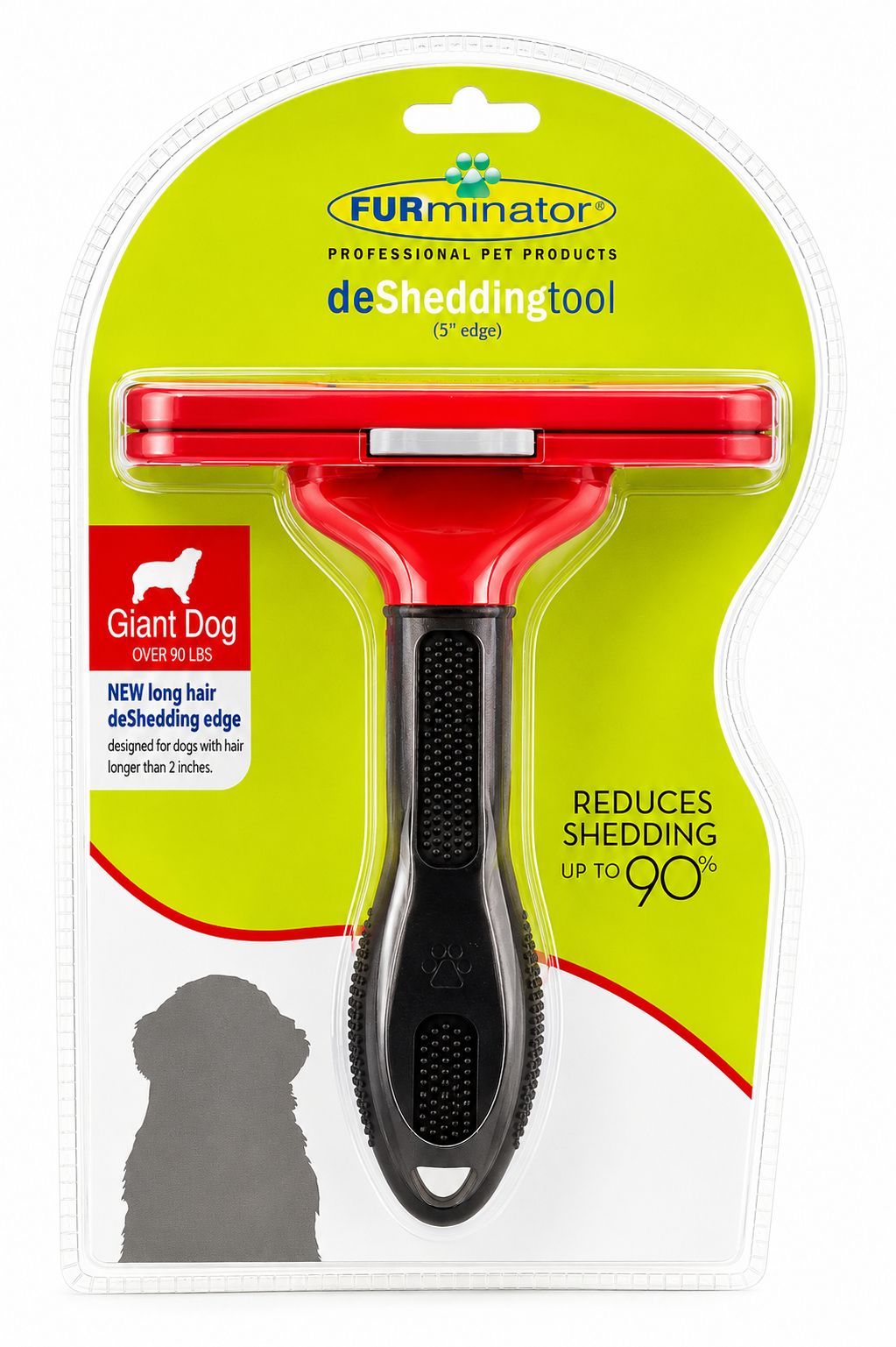 FURminator deShedding Tool para Perros Gigantes de Pelo Largo