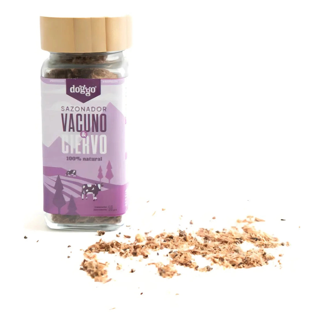 🥩 Sazonador Natural – Carne, Hígado de Vacuno y Ciervo | 100% Proteína Premium