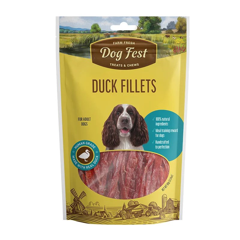Dog Fest Medallones de Pato 90grs (Duck medallions)