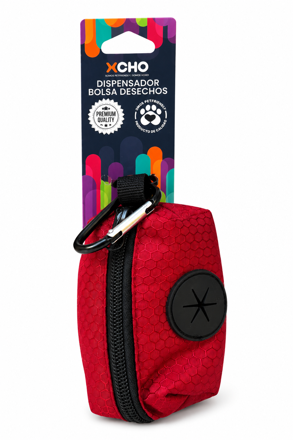 Dispensador de Bolsas para Desechos con Mosquetón