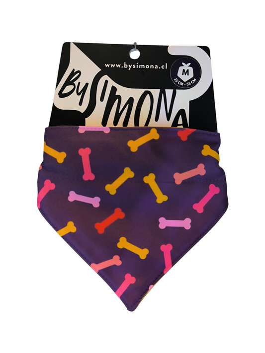 Bandana “Neon Bones” By Simona