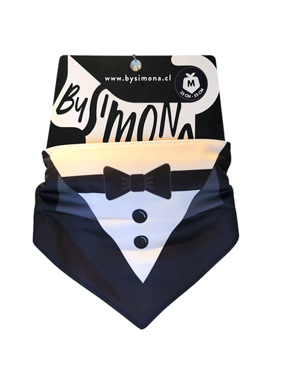 Bandana “Tuxedo Chic” By Simona