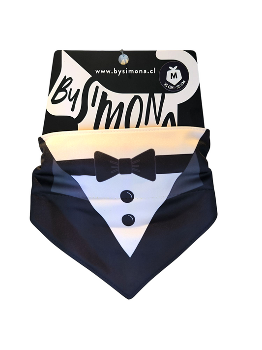 Bandana “Tuxedo Chic” By Simona