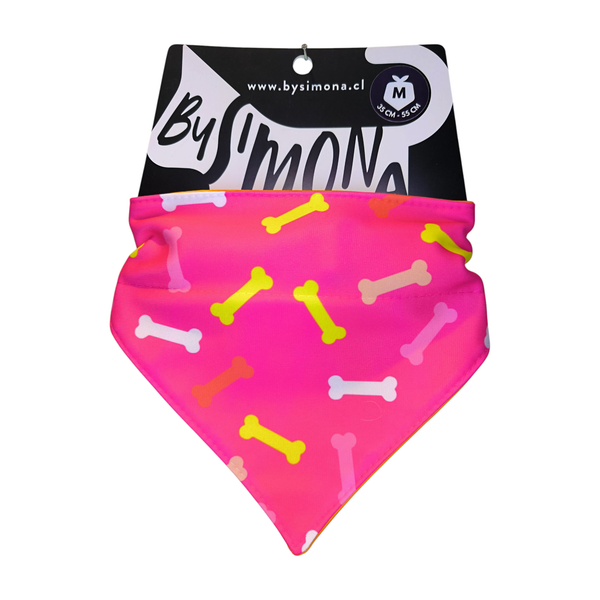 Bandana “Pink Bones” By Simona