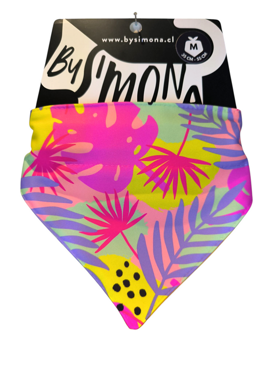 Bandana “Pink Flowers” By Simona