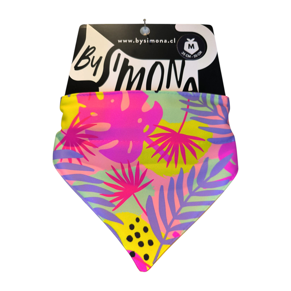 Bandana “Pink Flowers” By Simona