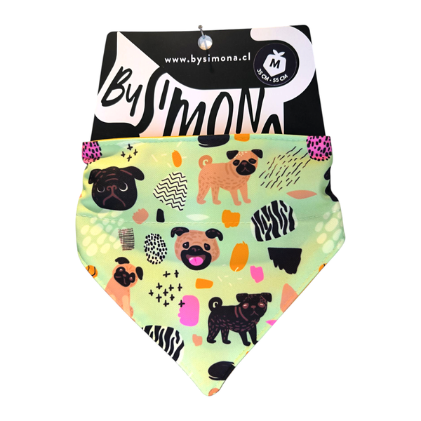 Bandana “Green Pug” By Simona