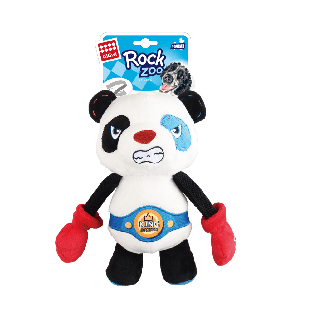 Gigwi Rock Zoo King Boxer Panda