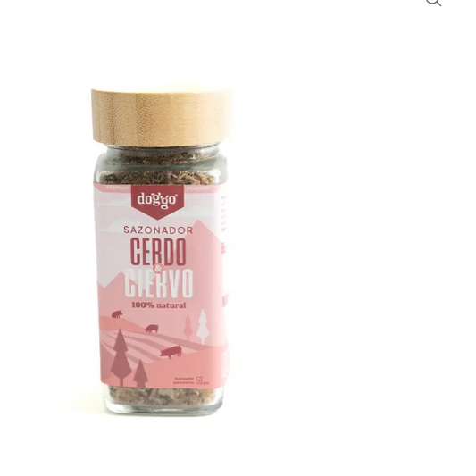 🐖 Sazonador Natural  – Cerdo, Hígado y Ciervo | Proteína Premium 100% Natural
