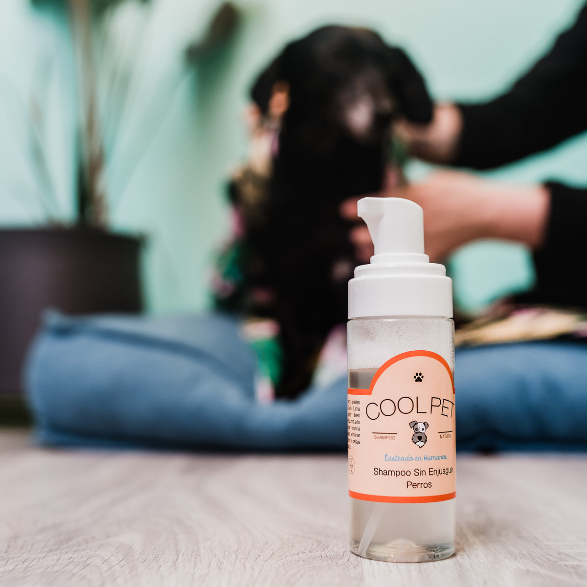 Coolpet Shampoo en Espuma sin Enjuague   (150 ml)
