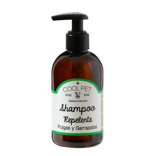 Coolpet Shampoo Repelente Pulgas y Garrapatas 250 Ml