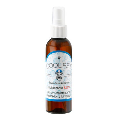 🧴 Spray Higienizante S.O.S. – Antiséptico y Desinfectante Veterinario Multiuso (150 ml)